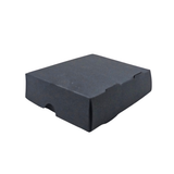 Caja Rebanada de Pastel Negra 11.5x14x3.5 Cms C/52