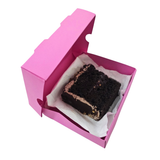 Caja Rebanada de Pastel Colores 11.5x14x3.5 Cms C/52