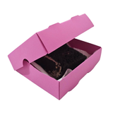 Caja Rebanada de Pastel Colores 11.5x14x3.5 Cms C/52