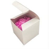 Caja Mini Para Regalo Blanca 10x10x10 Cms C/5
