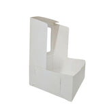 Caja Regalo Blanca Con Ventana 16x16x7 Cms