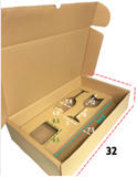 Caja de Cartón Especial con Inserto para Copas 48X27.5X10