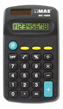 Calculadora Básica Bolsillo Solar Escolar Mae Mc-1000 8 Dig.