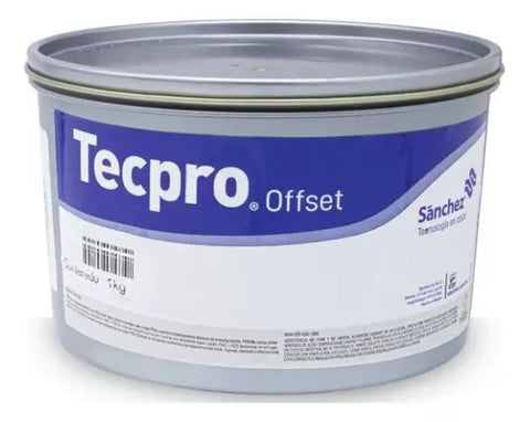 Tinta Offset Negro Modelo 1off341-1 Sánchez 1 Kilo