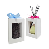 Caja Doble Ventana Blanca 8x7x12 cm