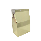 Caja Dulcera Mini Dorada con Yute