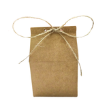 Caja Dulcera Mini Kraft con Yute