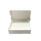 Caja Rebanada de Pastel Blanca 11.5x14x3.5 Cms C/52