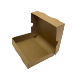 Caja Rebanada de Pastel Kraft 11.5x14x3.5 Cms C/52