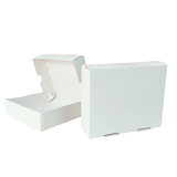 Caja Rebanada de Pastel Blanca 11.5x14x3.5 Cms C/52