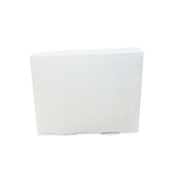 Caja Rebanada de Pastel Blanca 11.5x14x3.5 Cms C/52