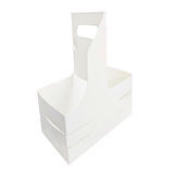 Portavasos Blanco Dos Cavidades