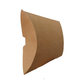 Cajas Tipo Almohadilla 9x13x3.5 cms Kraft Con 5