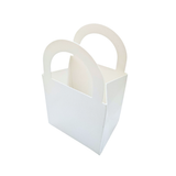 Caja Dulcera Mini Blanca con Asa