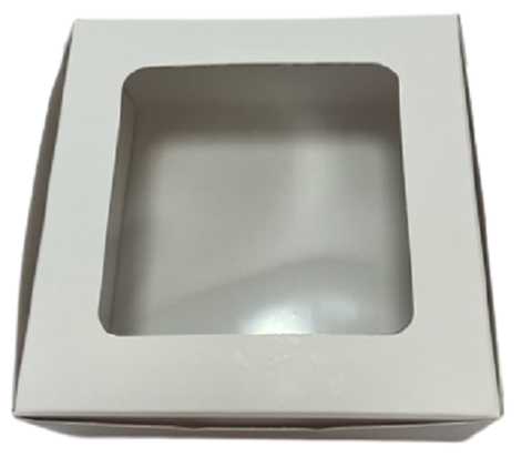 Caja Regalo Kraft Con Ventana 13x13x6 Cms C/2 – Regem