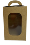 Caja Dulcera Kraft Con Ventana Frontal 11x6.4x14 Cms