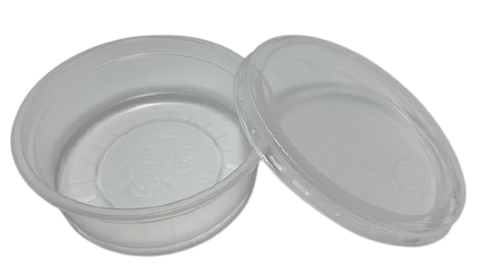 Envase Plástico de Un Cuarto de Litro Con Tapa C/25 – Regem